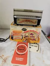 Sunbeam Coney Island Stemer Frank N Bun Hot Dog Steamer w/ Box