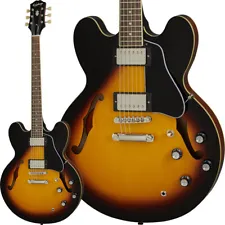 Epiphone ES-335 Vintage Sunburst Electric Guitar with gig bag