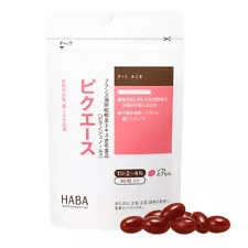 HABA PIC ACE Pycnogenol Squalene Vitamin E Supplement 90 Capsules Anti-Aging