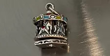 James Avery Retired Spinning Carousel Charm