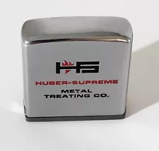 Vintage Zippo HUBER-SUPREME Co Advertising Mini Measuring Tape 1960-1970's 72 in