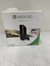 Microsoft Xbox 360 E 500GB Black Console Forza Horizon 2 w/ Forza