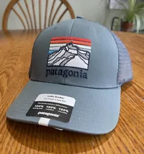 New Mens Patagonia LoPro Trucker Snapback Mesh Hat Low Profile Crown