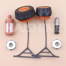 Gas Fuel Oil Cap Kit For Stihl 020 024 026 028 AV Super 036 046 048 050 Chainsaw