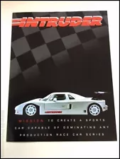 1996 1997 Mosler Intruder Original Car Sales Brochure Folder