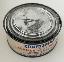 Vintage Craftsman Cleaner And Polish For Painted Surfaces OLD