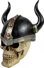 Urbalabs Nordic Helmet Viking Knight Warrior Steampunk Skull with Horns Skull