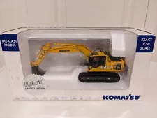 RARE: Komatsu 1:50 Scale Die-Cast Excavator Model PC200 LC NIB Hybrid Limited E