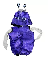 Monsters Inc Child Unisex Boo Monster Costume Sz Large Kids 3 Pc