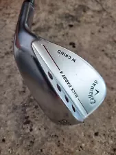 USED CALLAWAY MACK DADDY 4 W GRIND 60 DEGREE LOB WEDGE 12 BOUNCE STEEL SHAFT