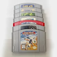 n64 lot games! Lot of 7 different authentic nintendo 64 game carts