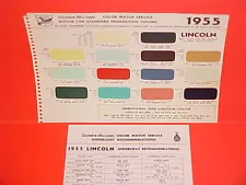 1954 1955 LINCOLN COSMOPOLITAN CUSTOM CAPRI CONVERTIBLE SEDAN PAINT CHIPS SW