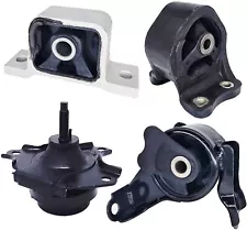 Fits 2002-2006 Honda CRV 2.4L Engine Motor Transmission Mount Kit For AT Trans