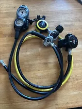 Aqualung Titan LX Scuba Diving Regulator With Octopus And Spg Console - NICE!