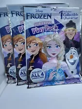 Lot of 3 Disney Frozen Surprise Play Pack Grab & Go Collectible Character NEW