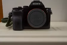 Sony Alpha A7 24.3 MP Digital Camera (shutter count 4641) 2 lenses included