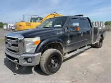 2011 Ford F-350 Super Duty 4WD Crew Cab Utility Truck Power Stroke 6.7L bidadoo