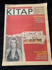 New ListingMarilyn Monroe BEAUTIFUL COVER VINTAGE Middle East TURKISH MAGAZINE RARE