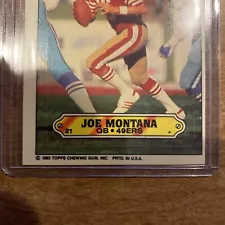 joe montana cards