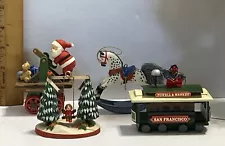 HallmarkChristmas Misc “ 4 Vintage Ornament Tree Trimmer 80’s (R-14)