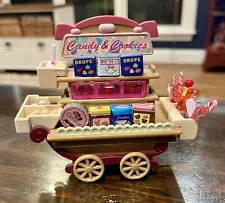 Calico Critters Sylvanian Families Village Sweets Cart Candy Wagon