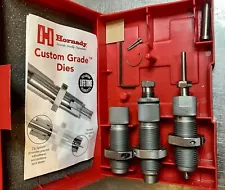 Hornady Custom Grade 3 Die Set 9mm Luger/9x21 Titanium Nitride