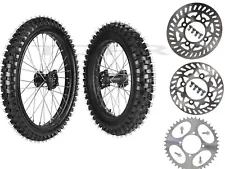 19" 16" Wheels 70/100-19 90/100-16 Tire Rim Rotor Motocross Dirt Pit Bike Razor