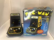 PAC-MAN by MIDWAY 1981 COLECO Mini Arcade Table Top Game * TESTED WITH BOX *