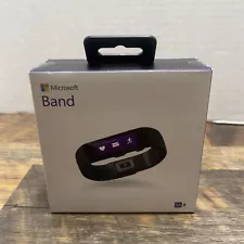 Microsoft Band Smart Fitness Watch Model 1619 Size M Medium NEW MINT SEALED BOX