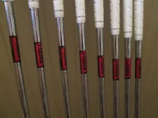 KBS Tour 90 Stiff Flex Iron Shafts 4-A (8) .370 NICE!!