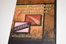 Forge Welding Cable & Striped Damascus (DVD) / knifemaking / knife making
