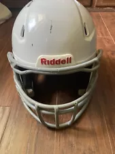 Riddell Revo Speed 360 Initial Season 2012 Adult Football Helmet Sz Large White