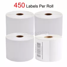 2-40 Rolls 4"x6" Direct Thermal Shipping Labels 450 Per Roll For Zebra Printer