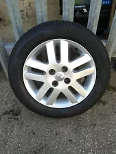 TOYOTA YARIS MK2 15" INCH ALLOY WHEEL & TYRE 185/60/15 2006-2011