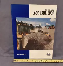 Volvo Wheel Loaders L60F, L70F, L90F Sales Brochure