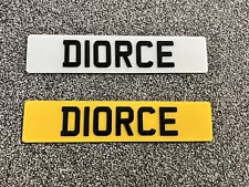 personal number plates For Sale D10RCE