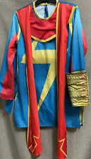 ð Ms Marvel KAMALA KHAN Girls Costume ðTOP ONLYð Size Large