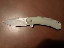 Todd Begg Field Grade Bodega Flipper IKBS Jade G10 Titanium Frame lock Starburst