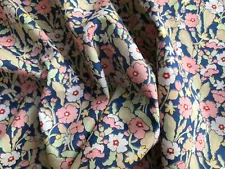 SALE! EXCLUSIVE Liberty Tana lawn PRIMROSE PATH pink/blue 3 metres