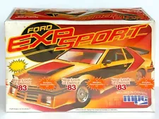 MPC 0835 1/25 Scale 1983 Ford EXP Sport Plastic Model Kit