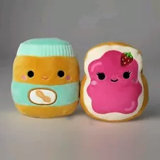 Squishmallows 8” Peanut Butter and Jelly