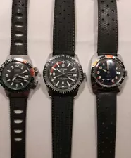 Sicura By Breitling. LUCERNE & HOROLUX . 1960S DIVERS Watches. Joblot. Working