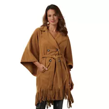 Masseys Collared Poncho Coat