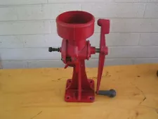 C.S. Bell #2 Hand Crank Grist Mill Adjutable Cast Grain Grinder