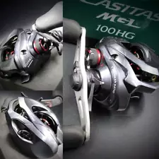 【CASITAS MGL 100HG】R-H Used Baitcasting Reel 7.2:1 Gear W/Box "Bass" For U.S.A.