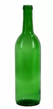 750 ml Emerald Green Claret/Bordeaux Bottles, 12 Wine Bottles Per Case For Wine