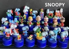 Snoopy pepsi Mini Figure bottle cap lot of 28 Set sale Xmas Anime Manga Goods