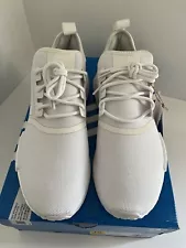 Size 10 - adidas NMD_R1 Primeblue Triple White