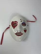 Mardi Gras Mask Ceramic Hand Made #40