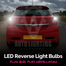 For Vauxhall Astra H Opel VXR 2004-2010 White LED Reverse Light Bulbs *SALE*